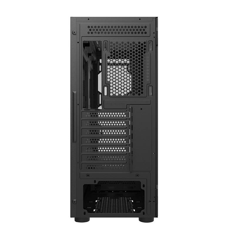 Darkflash DK431 Glass Computer Case + 4 fans (black)