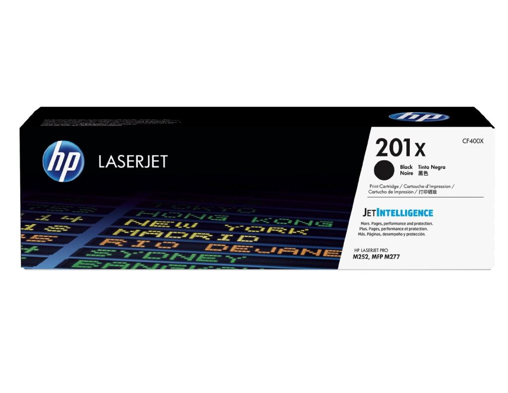 HP 201X nagy kapacitású fekete toner (CF400X) HP 201X nagy kapacitású fekete toner (CF400X)