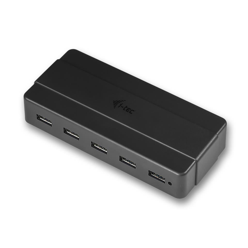 i-tec Advance Charging USB 3.0 Hub 7 port + tápegységl fekete (U3HUB742) i-tec Advance Charging USB 3.0 Hub 7 port + tápegységl fekete (U3HUB742)
