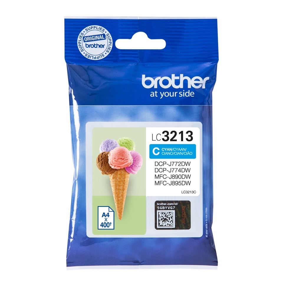 Brother LC3213C tintapatron cián Brother LC3213C tintapatron cián