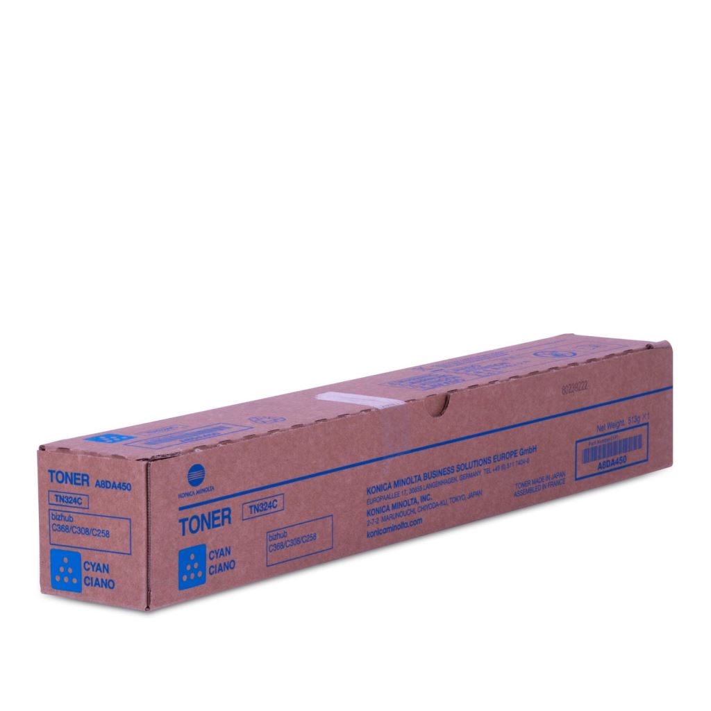 Konica-Minolta TN-324 C toner cián (A8DA450) Eredeti