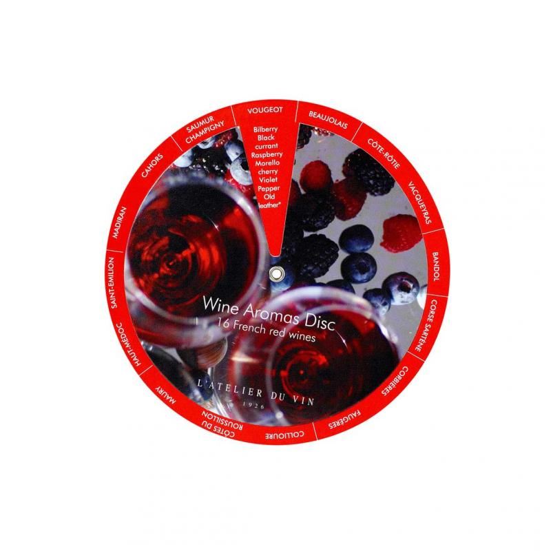 LAtelier du Vin 056717 Disque des Aromes boraromák gyűjteménye