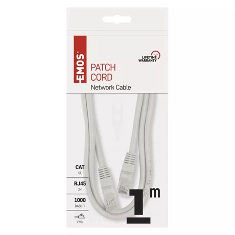 Emos S9122 PATCHKÁBEL  1M