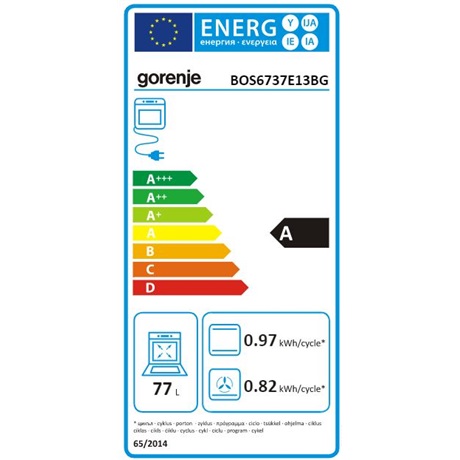 Gorenje BOS6737E13BG SÜTŐ BEÉPÍTHETŐ