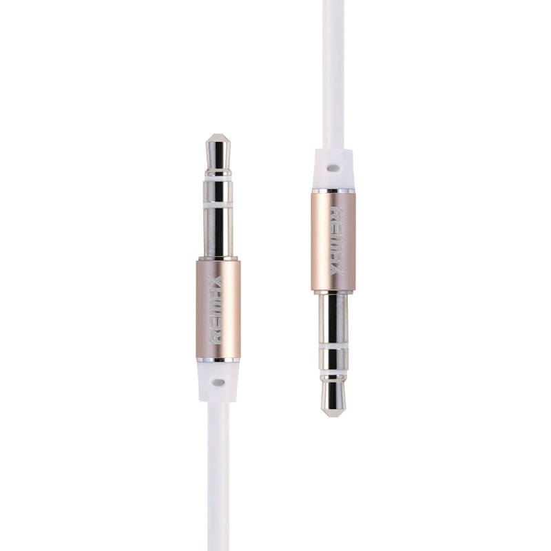 Mini jack 3.5mm AUX cable Remax RL-L100 1m (white)