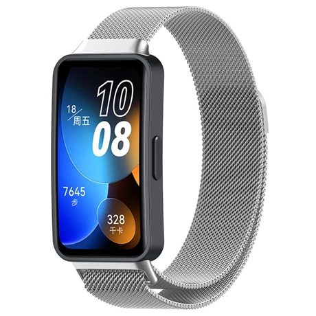 Mybandz 23501 HUAWEI BAND 8-MILÁNÓI MÁGNESES FÉM ÓRASZÍJ/EZÜST Mybandz 23501 HUAWEI BAND 8-MILÁNÓI MÁGNESES FÉM ÓRASZÍJ/EZÜST