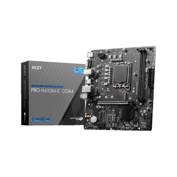 MSI LGA1700 PRO H610M-E DDR4 alaplap MSI LGA1700 PRO H610M-E DDR4 alaplap