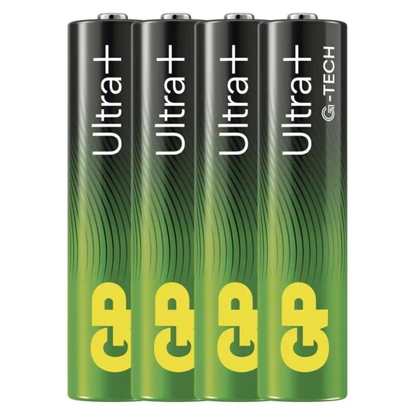 GP Ultra Plus alkáli elem AAA 4db GP Ultra Plus alkáli elem AAA 4db