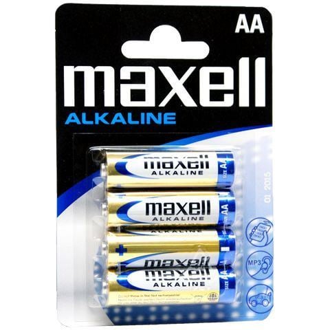 Maxell 1.5V Super Alkáli AA ceruza elem (4db / csomag)  (LR6)