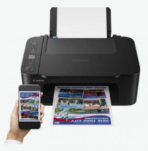 Canon PIXMA TS3750i színes tintasugaras multifunkciós nyomtató Fekete