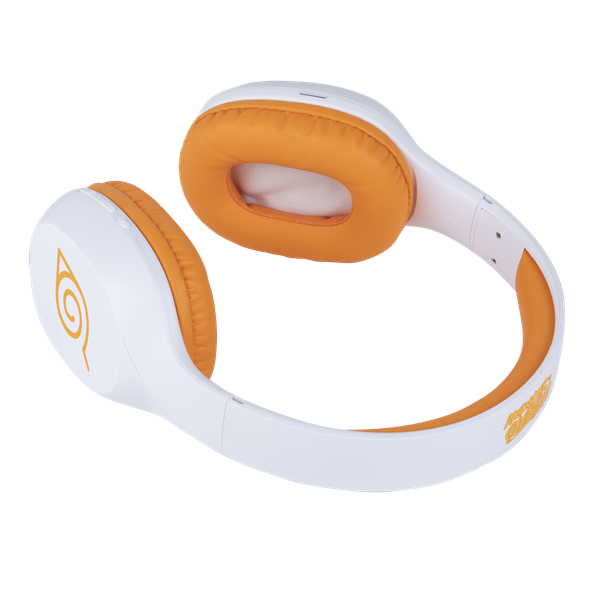 KONIX - NARUTO "Naruto" 2.0 Fejhallgató Vezeték Nélküli Bluetooth Gaming Stereo Fehér-mintás