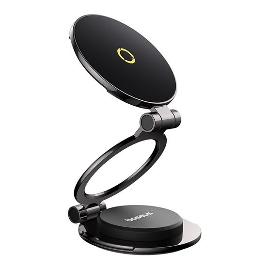 Baseus MagPro II Magnetic műszerfalra rögzíthető autós telefontartó, fekete
