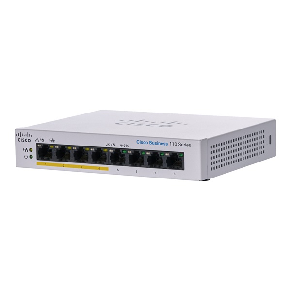 Cisco CBS110-8PP-D-EU 8 Port Gigabit Switch
