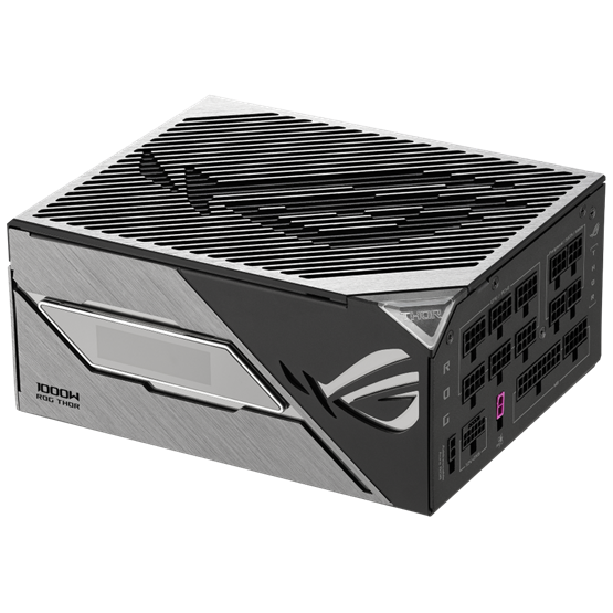 Asus ROG-THOR-1000P3-GAMING ROG THOR Platinum III 1000W   80+ Platinum ATX 3.1   Moduláris  Fekete Tápegység