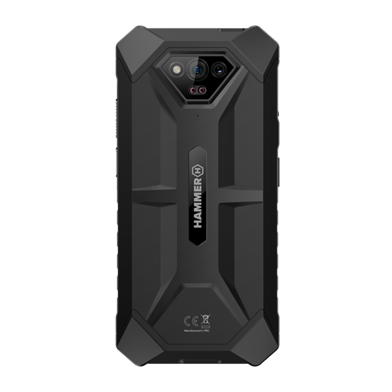 HAMMER Iron V 6,5" 6/64GB Dual SIM okostelefon  Fekete