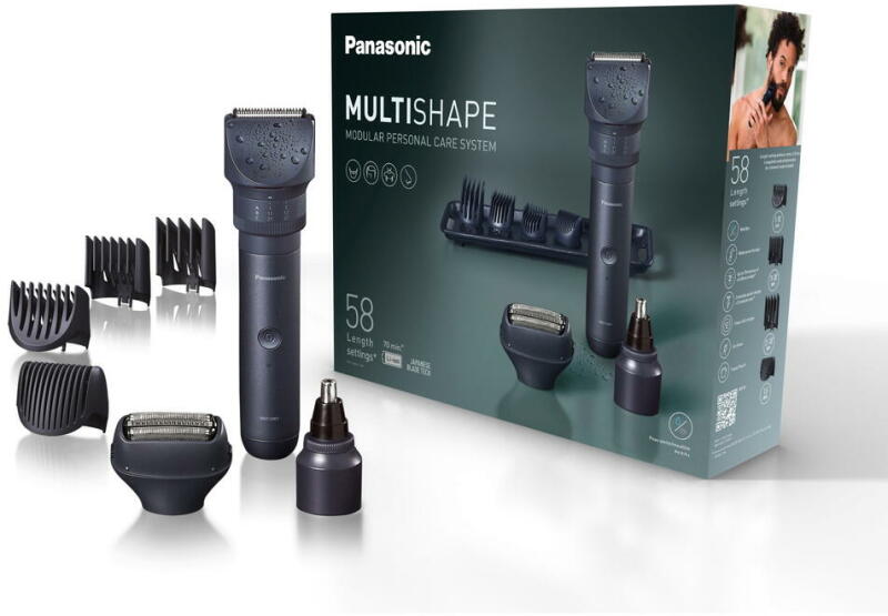 Panasonic MULTISHAPE PACK szakáll-haj-test-orrszörzet nyíró és borotváló készlet