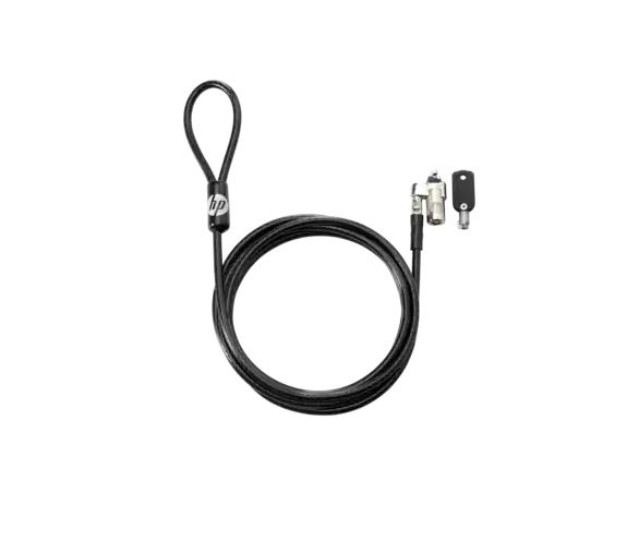 HP Keyed Cable Lock 10 mm kulcsos notebook kábelzár (T1A62AA) HP Keyed Cable Lock 10 mm kulcsos notebook kábelzár (T1A62AA)