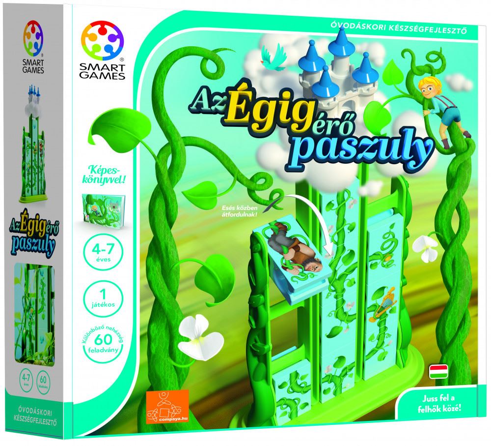 SmartGames Az égig érő paszuly magyar nyelvű társasjáték (19345-182)