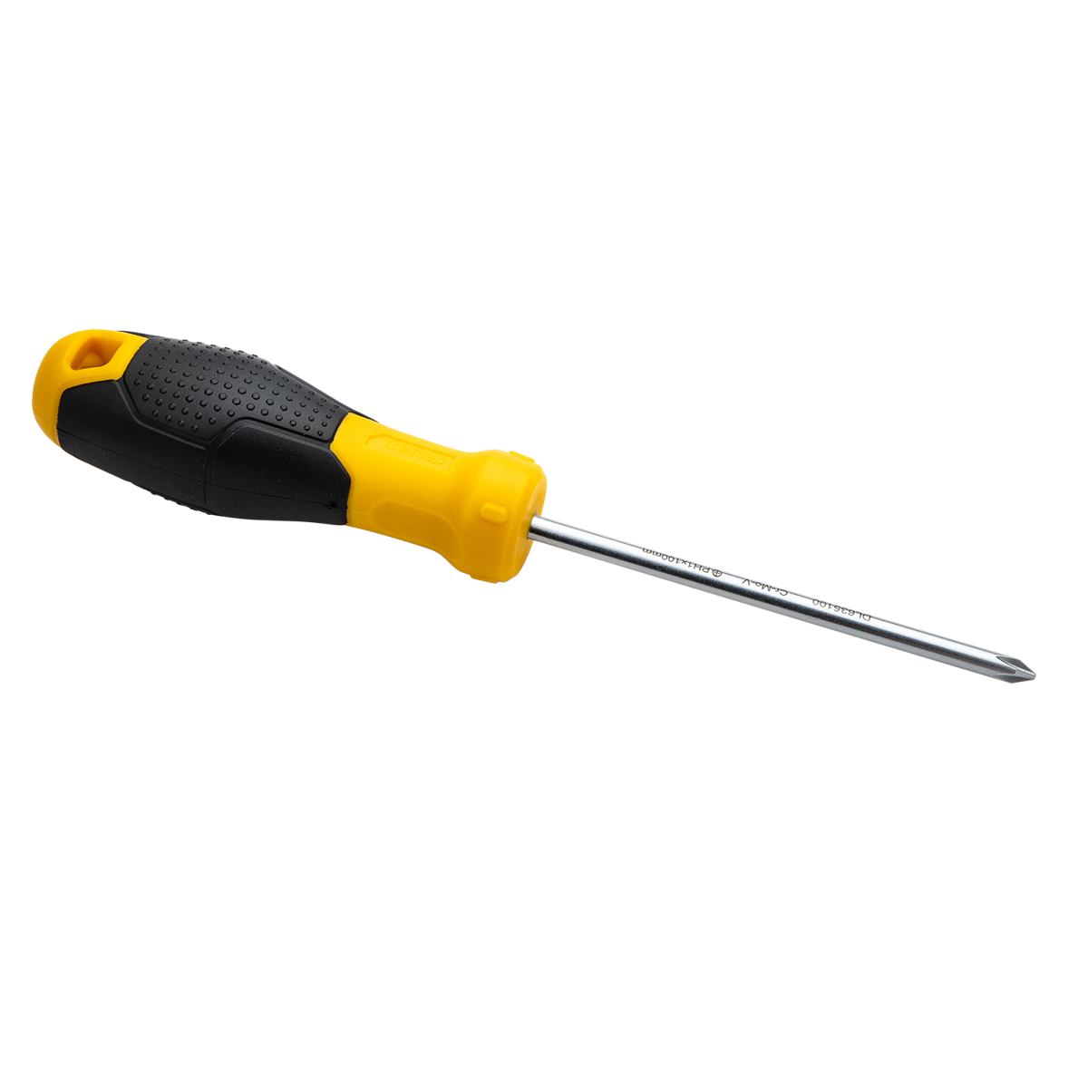 Deli Tools Phillips csavarhúzó EDL635100, PH1x100mm (sárga)