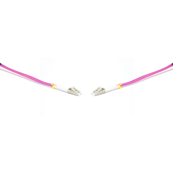 Gigalight Duplex optikai patch kábel 4xLC csatlakozóval, 50/125 OM4 LSZH, 0,5 m Gigalight Duplex optikai patch kábel 4xLC csatlakozóval, 50/125 OM4 LSZH, 0,5 m