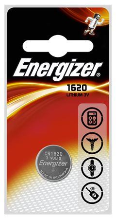 Energizer gombelem 3V CR1620 (1db/csomag) (E300844001) Energizer gombelem 3V CR1620 (1db/csomag) (E300844001)