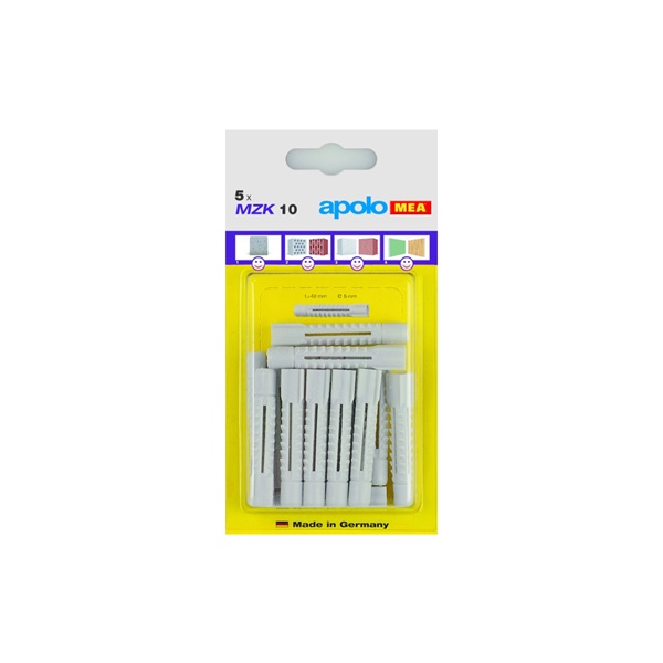 Celo MZ univerzális műanyag dűbel 10x59 - 10db / bliszter Celo MZ univerzális műanyag dűbel 10x59 - 10db / bliszter