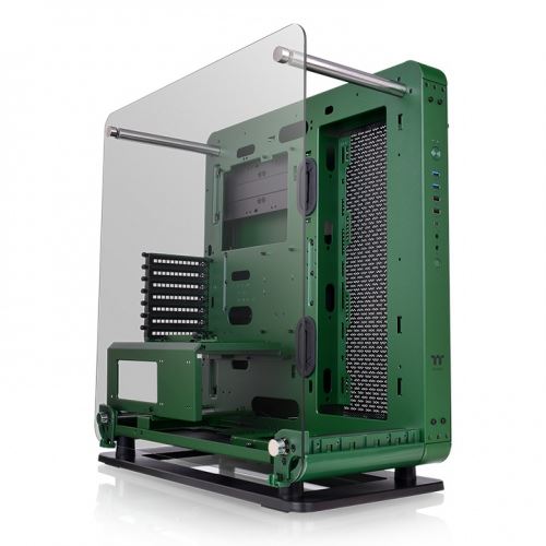 Thermaltake Core P6 Tempered Glass Racing Green táp nélküli ház zöld (CA-1V2-00MCWN-00)