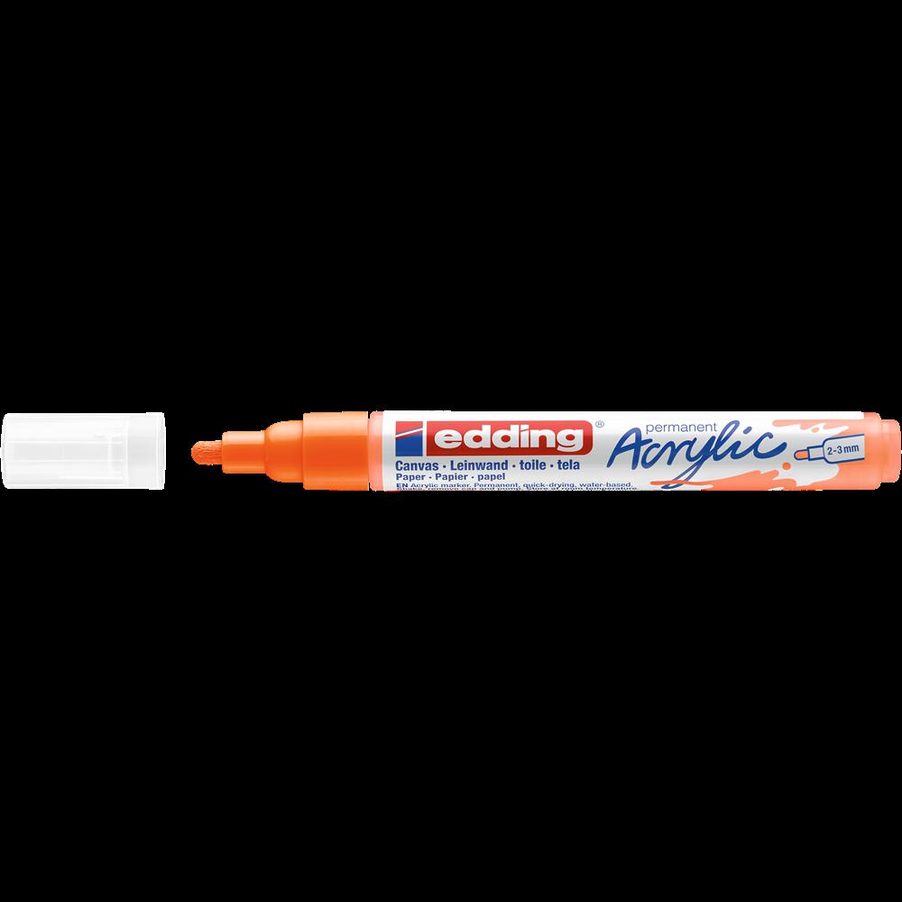 Edding 5100 Akril marker 2-3mm, neon narancssárga (7580245001)