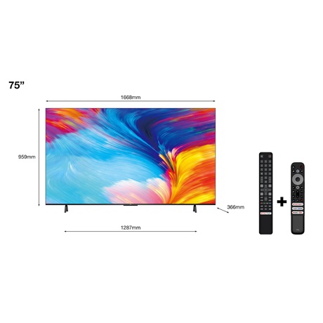 Tcl 75P639 UHD GOOGLE SMART TV