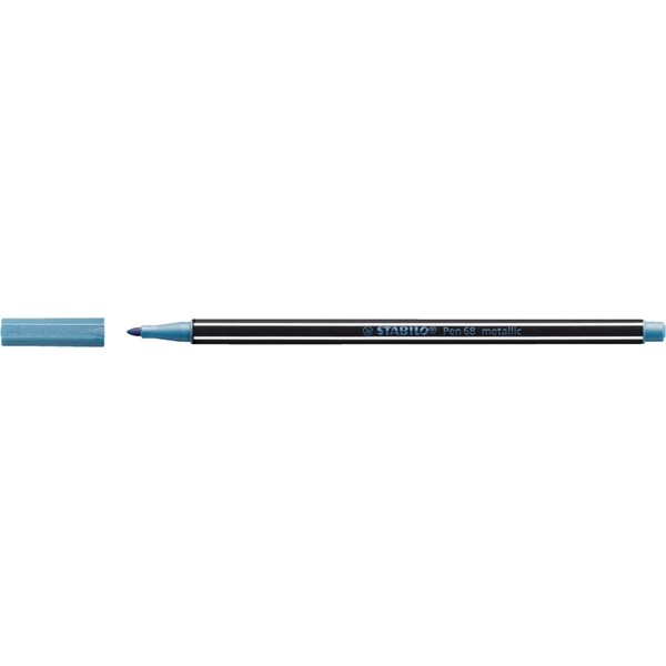 Stabilo Pen 68 metallic metálkék filctoll Stabilo Pen 68 metallic metálkék filctoll