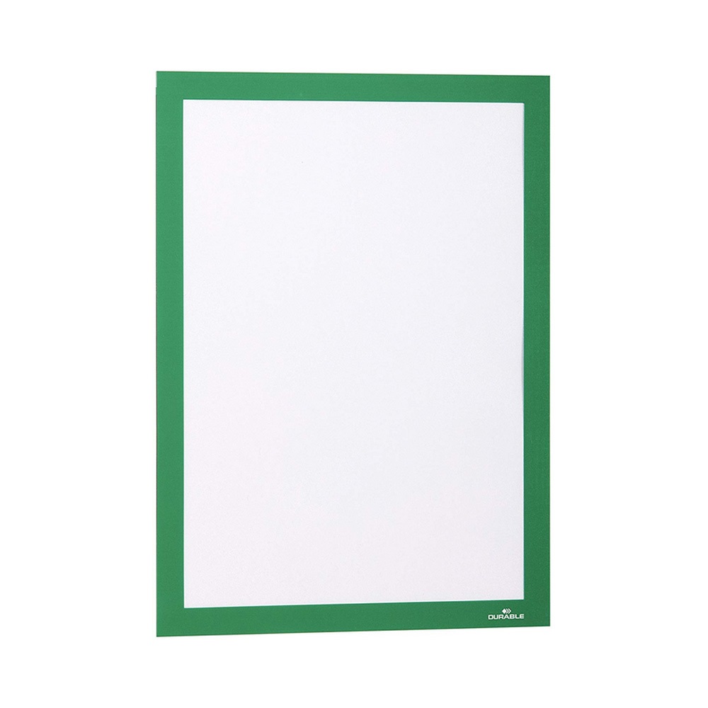 Durable Infókeret A3, XXL csomag, 6 db/csomag,  Duraframe zöld (488305)