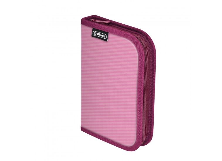 Herlitz 2-klapnis üres tolltartó pink (09492090)