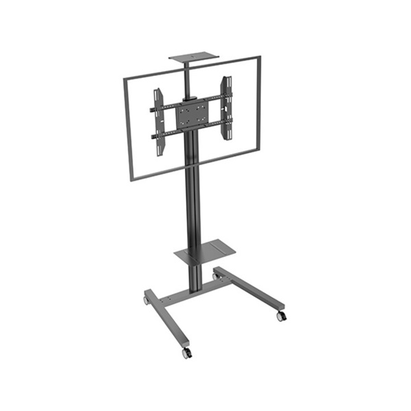 MULTIBRACKETS Gurulós padlóállvány, M Display Stand 180 Single Black (24-65", max.VESA: 700x400 mm, 50kg)