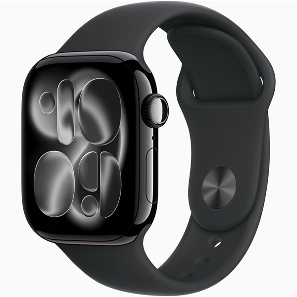 Apple Watch S11 GPS 42mm fekete alutok, fekete sport M/L