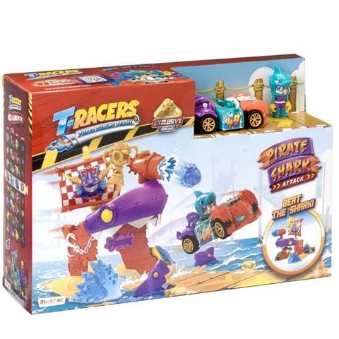 Flair Toys T-Racers: Kalóztámadás cápákkal játékszett (PTRSD014IN20)