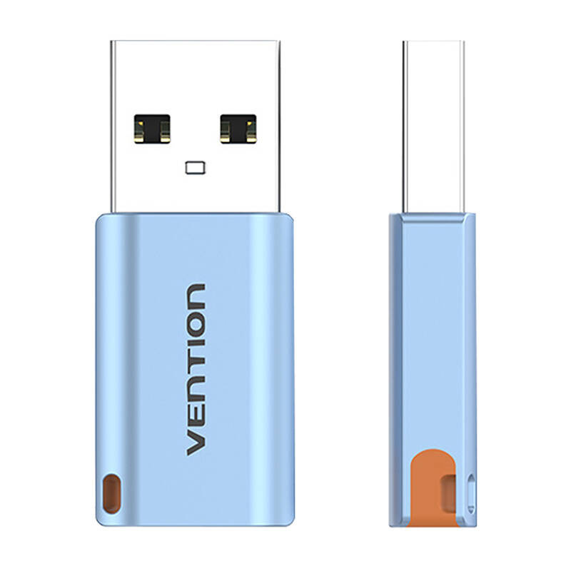 Vention USB adapter CUAH0, USB-A 3.1 hím USB-C csatlakozóra (szürke)