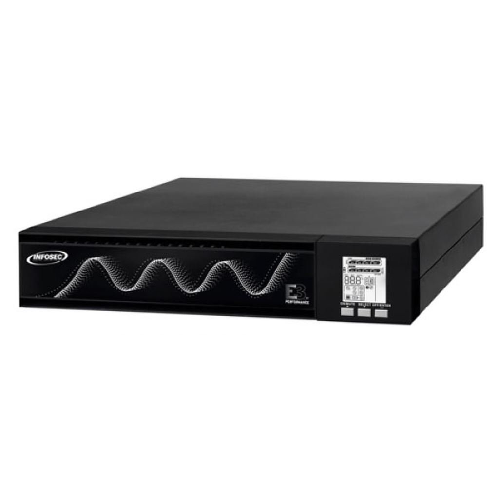 Infosec E3 Performance RT - 3000 VA - Szinusz szünetmentes tápegység Infosec E3 Performance RT - 3000 VA - Szinusz szünetmentes tápegység
