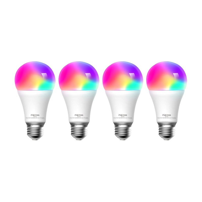 Meross MSL120 WiFi Smart LED izzó (HomeKit) (négyes csomag)
