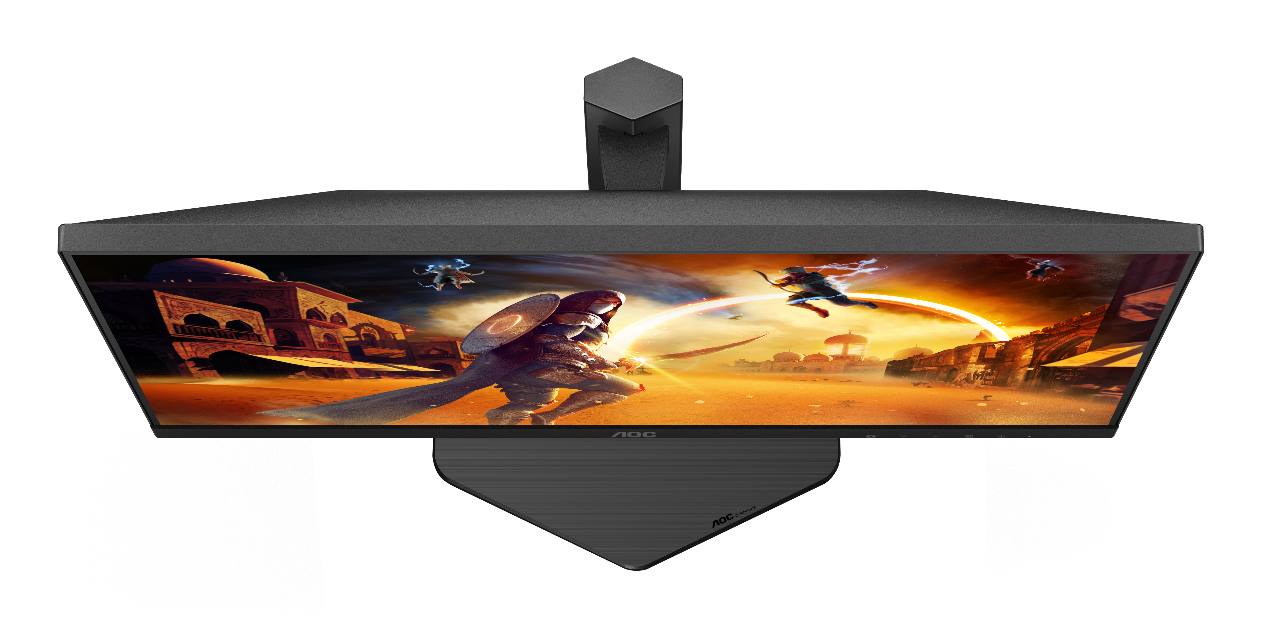 AOC 27" U27G4R Monitor - 3840x2160, 4K, LED, IPS, 160Hz, 1ms, FreeSync, Pivot, Fekete