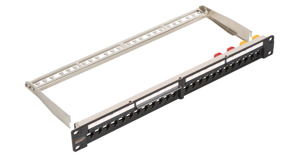 Nikomax LED-es panel 24 port 1U (NMC-RP24-LS2-1U-MT) Nikomax LED-es panel 24 port 1U (NMC-RP24-LS2-1U-MT)