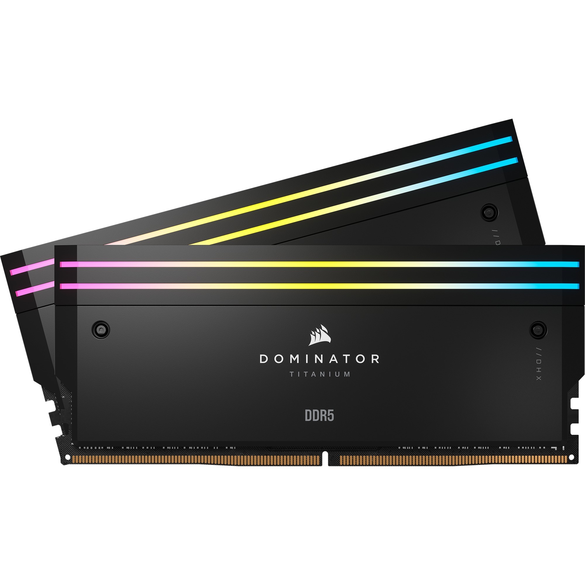 Corsair CMP32GX5M2X6600C32 32GB DDR5 6600MHz Kit(2x16GB) Dominator Titanium RGB Memória  Fekete