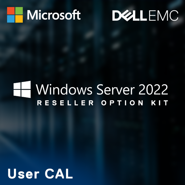 DELL ISG szoftver SW ROK Windows Server 2022 ENG, 5 User CAL. DELL ISG szoftver SW ROK Windows Server 2022 ENG, 5 User CAL.