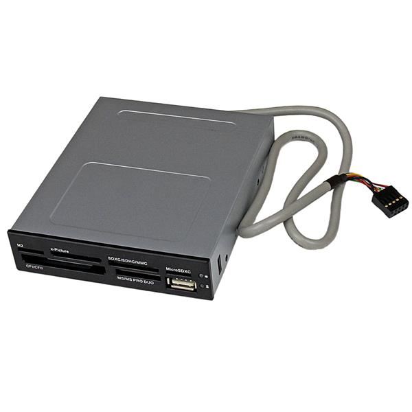 StarTech 3.5" USB 2.0 kártyaolvasó fekete (TS-RDF5K) StarTech 3.5" USB 2.0 kártyaolvasó fekete (TS-RDF5K)