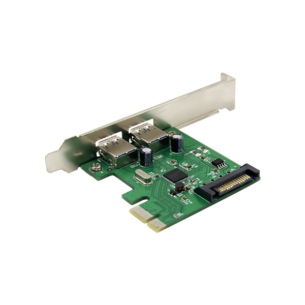Conceptronic EMRICK06G PCIe x1 to 2x USB-A 3.0 Bővítőkártya  