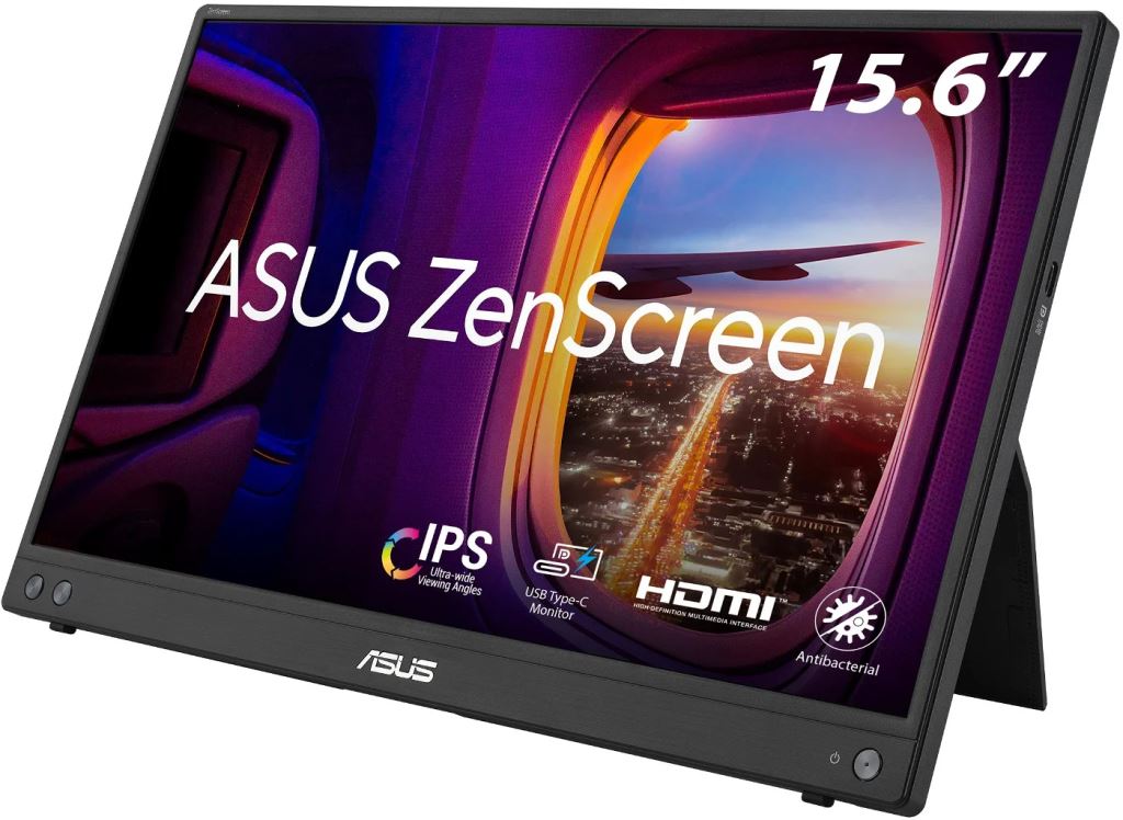 ASUS ZenScreen MB16AHV 16" hordozható LCD monitor ASUS ZenScreen MB16AHV 16" hordozható LCD monitor