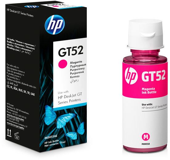 HP GT52 tinta-tartály magenta (M0H55AE) HP GT52 tinta-tartály magenta (M0H55AE)