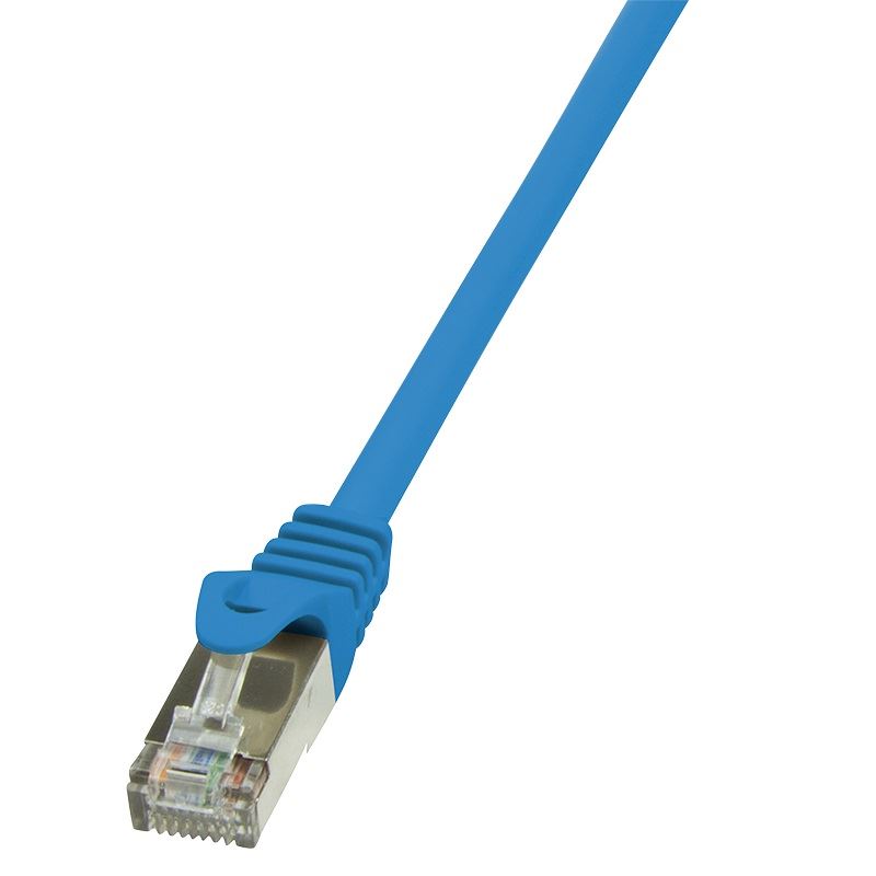 LogiLink F/UTP patch kábel Cat.5e 0,25m kék (CP1016S) LogiLink F/UTP patch kábel Cat.5e 0,25m kék (CP1016S)