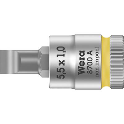 Wera 8700 A FL 05003321001 Egyeneshornyú Dugókulcs bit betét 5.5 mm 1/4 (6,3 mm) Wera 8700 A FL 05003321001 Egyeneshornyú Dugókulcs bit betét 5.5 mm 1/4 (6,3 mm)