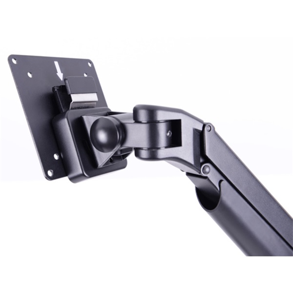 MULTIBRACKETS  Lift Dual dönthető forgatható 15-32" asztali rögzítő Gas Ezüst