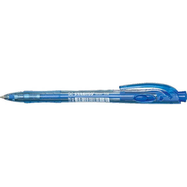 Stabilo Liner 308 10db/csomag kék golyóstoll Stabilo Liner 308 10db/csomag kék golyóstoll